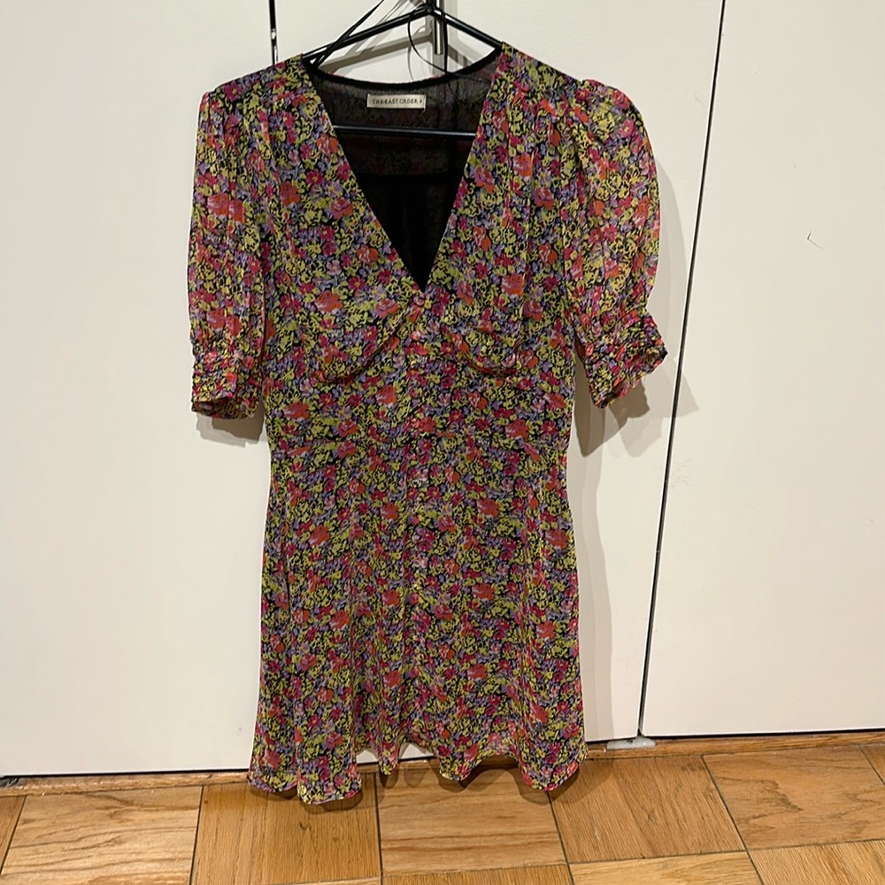 Floral dress size small